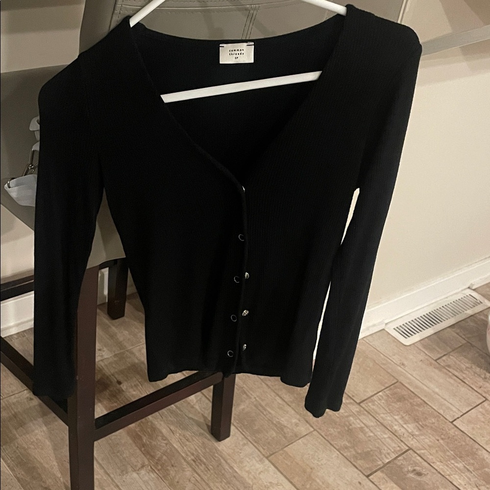 Black Button Down Shirt